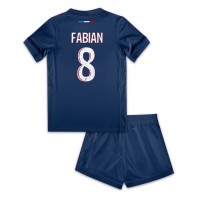 Camiseta Paris Saint-Germain Fabian Ruiz #8 Primera Equipación Replica 2024-25 para niños mangas cortas (+ Pantalones cortos)